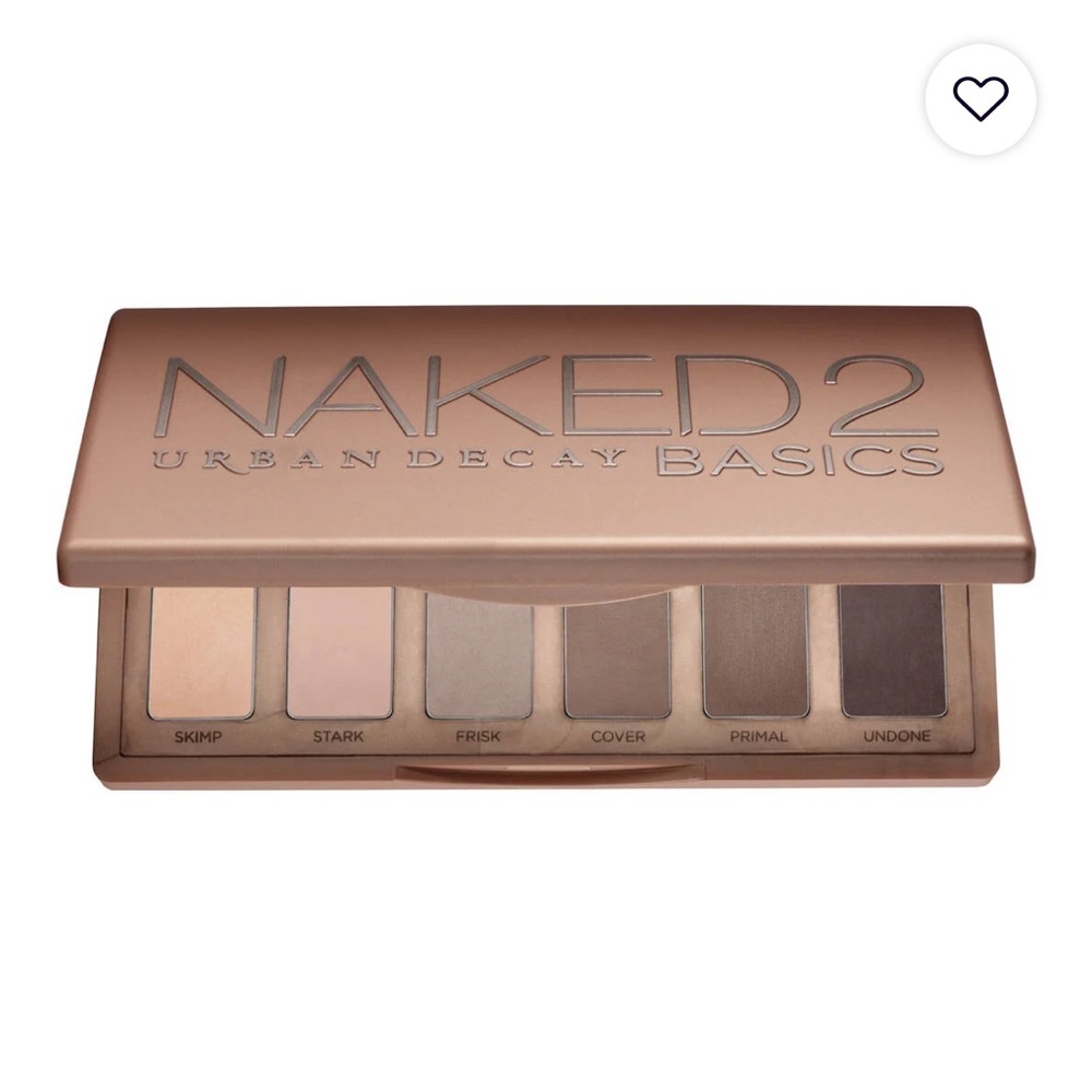 NWT Urban Decay Naked 2 Basics Matte Neutral eyeshadow palette